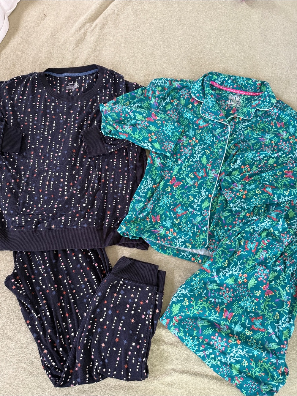 Two sets of  Two-Piece Pajama Sets, see pics for details